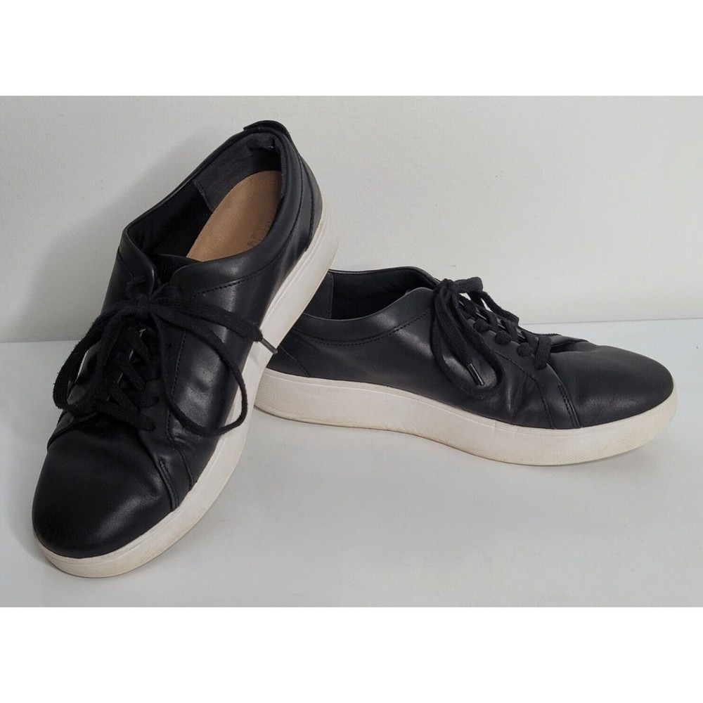Fit Flop Womens Size 9 Black Rally Sneakers Lace Up R29-001
